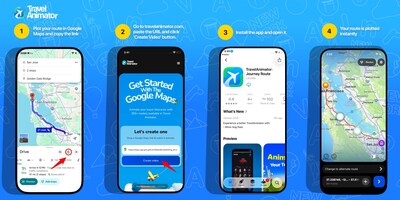 TravelAnimator Launches One-Click Animation: Instantly Turn Google Maps Links into Cinematic 4K Travel Videos